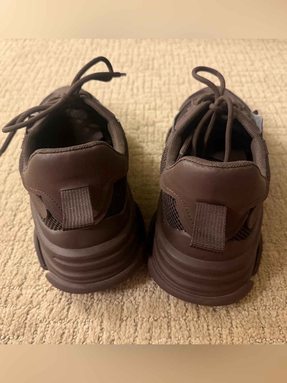 Steve Madden Possession Brown Chunky Sneakers Size 10 - Picture 5 of 8